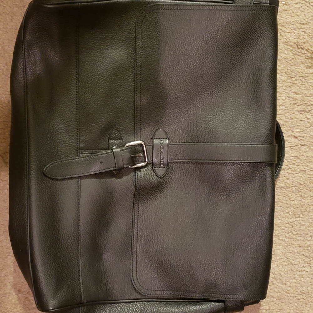 Coach Men's Hudson Leather Messenger